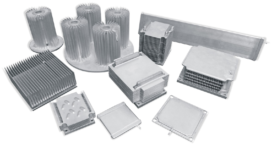 AlVC heat sink